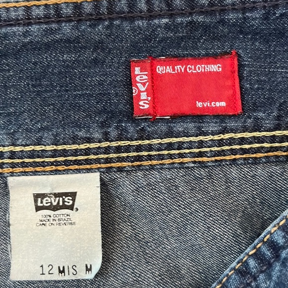 #134LEVI’S JEANS 12 Miss M wide leg - Picture 4 of 16